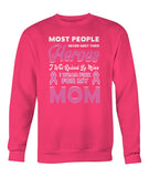I Wear Pink For My Mom Hoodies and Sweatshirts