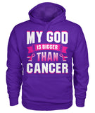 My God is Bigger than Cancer Hoodies and Sweatshirts