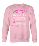 Breast Cancer is a Journey Hoodies and Sweatshirts