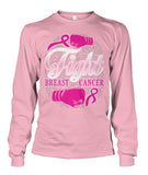 Fight Breast Cancer Shirts and Long Sleeves