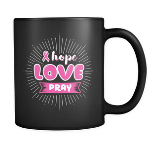Hope Love Pray Mug