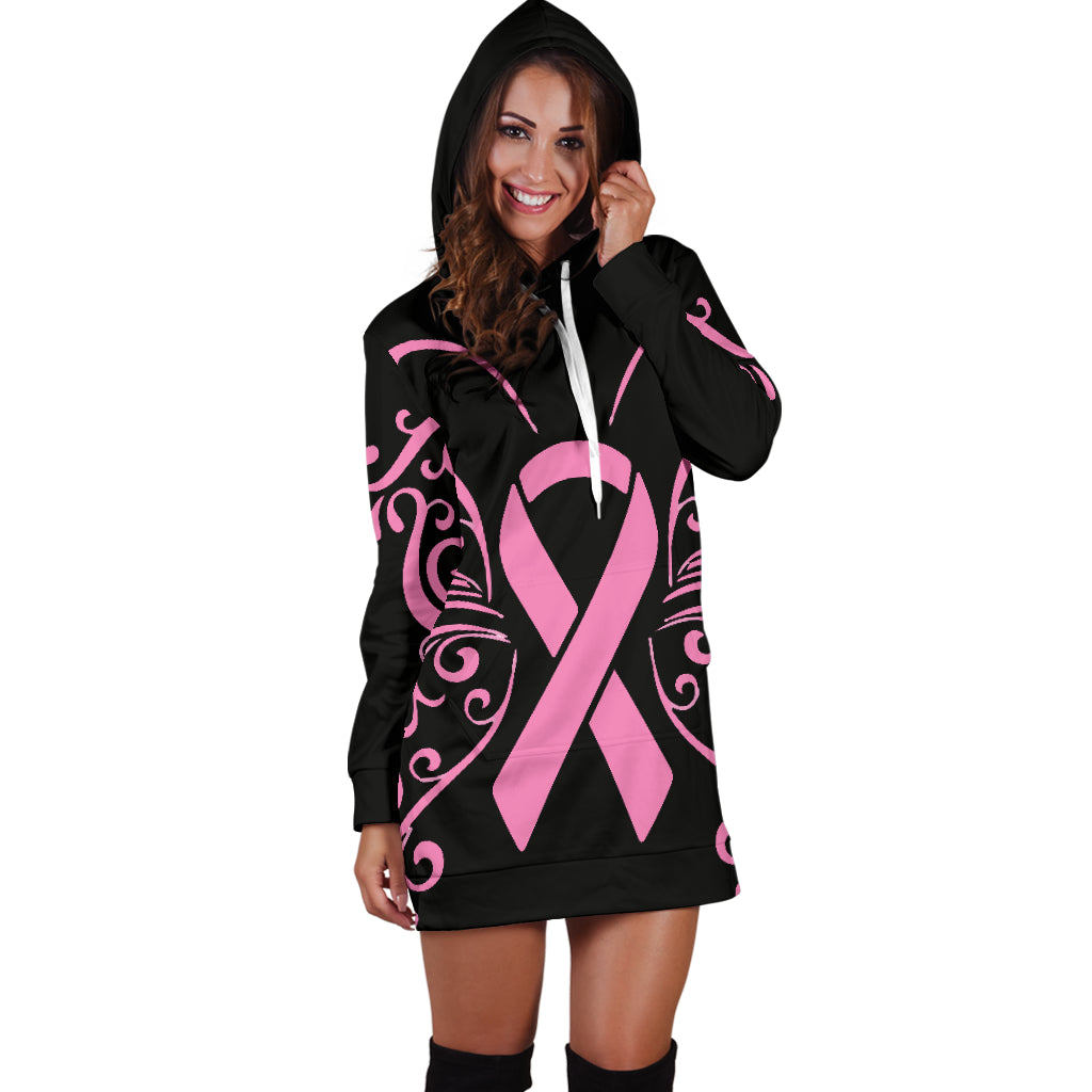 pink breast cancer dress Pink Breast Cancer Awareness Ribbon Breast Cancer A-Line Dress by gossiprag