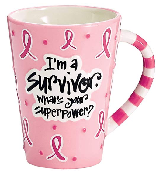 I'm A Survivor What's Your Superpower Ceramic Coffee Mug