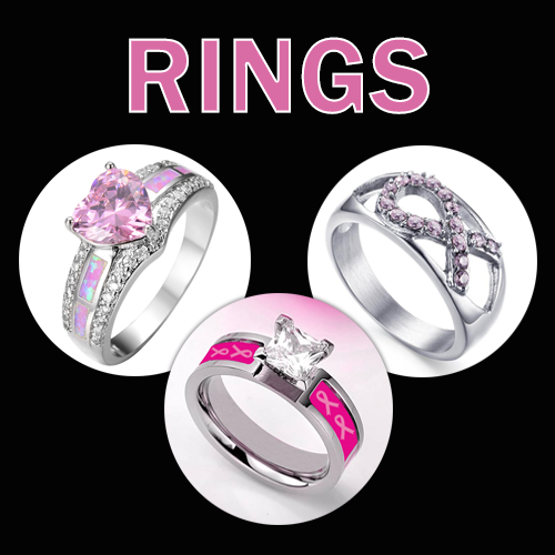 Combat Breast Cancer Breast Cancer Awareness Rings