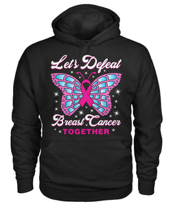 Lets Defeat Breast Cancer Together Hoodies and Sweatshirts