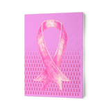 Breast Cancer Awareness Pink Ribbon Folded Set of Greeting Cards