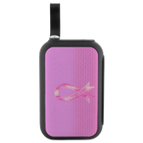 Bold Pink Ribbon Bluetooth Speaker - 10 Watts