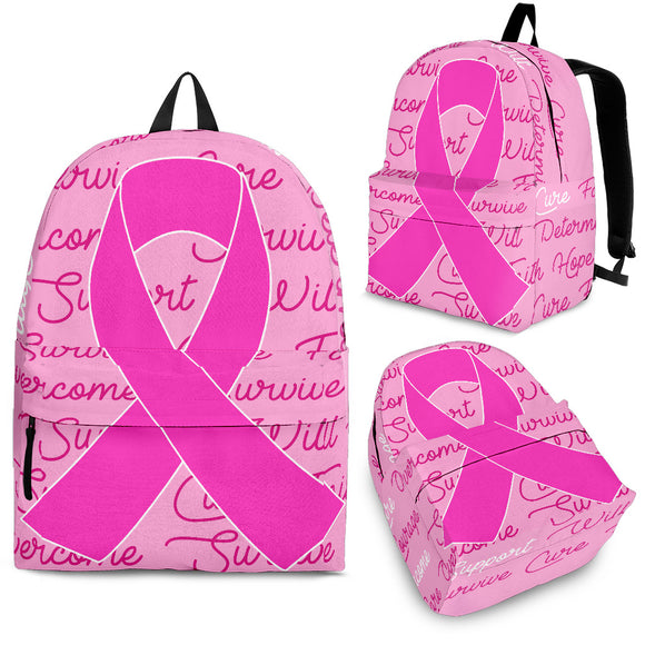 Words of Hope Pink Ribbon Backpack