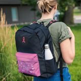 Love - Pink Ribbons - Backpack
