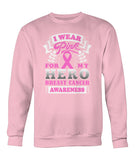 I Wear Pink for My Hero Hoodies and Sweatshirts