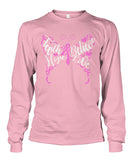 Faith Believe Hope Love Butterfly Shirts and Long Sleeves