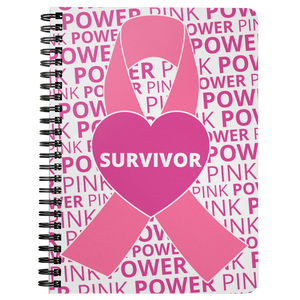 Breast Cancer Survivor Spiralbound Notebook Journal