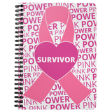 Breast Cancer Survivor Spiralbound Notebook Journal