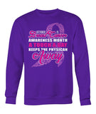 October Breast Cancer Awareness Month Hoodies and Sweatshirts