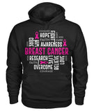 Breast Cancer Motivational Hoodies and Sweatshirts