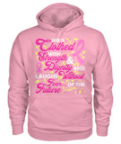 She is Clothed with Strength and Dignity Hoodies and Sweatshirts