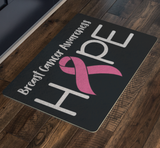 Hope Breast Cancer Awareness Doormat