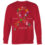 Hope Love & Faith Ugly Christmas Shirts and Sweaters