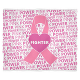 Pink Power - Fighter- Fleece Blanket