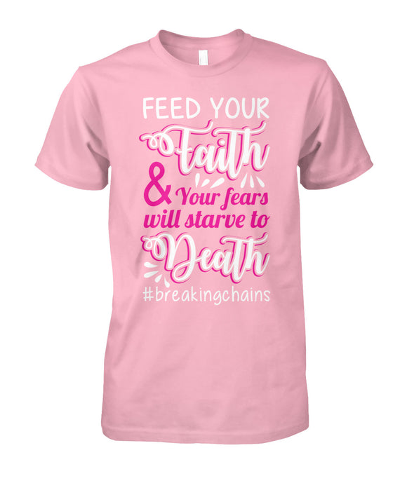 Feed Your Faith Shirts and Long Sleeves