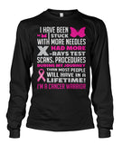 Breast Cancer Warrior Shirts and Long Sleeves