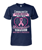 Breast Cancer Survivor and that's Priceless Shirts and Long Sleeves