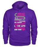 Breast Cancer is a Journey Fight Hoodies and Sweatshirts