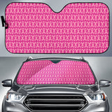 Pink Ribbons Vehicle Car Sun Shades