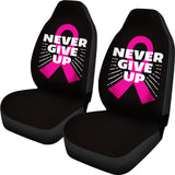 Never Give Up Car Seat Covers