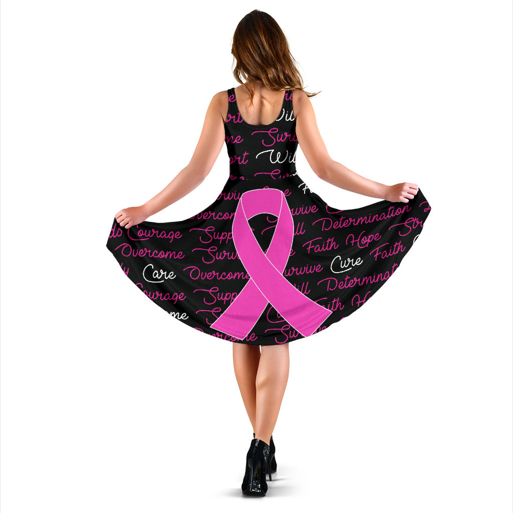 Words of Hope Pink Ribbon Women's Dress Words of Hope Pink Ribbon Women's Dress