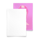 Breast Cancer Awareness Pink Ribbon Set of Flat Greeting Cards