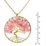 Tree of Life Breast Cancer Necklace