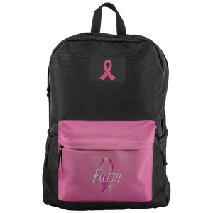 Faith - Pink Ribbon Backpack