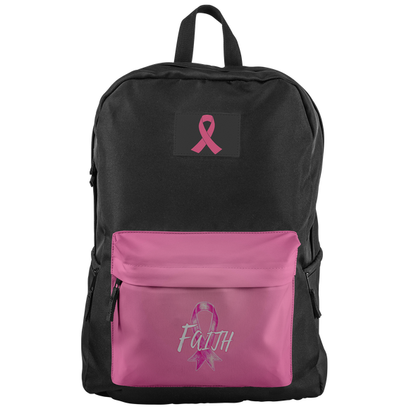 Faith - Pink Ribbon Backpack