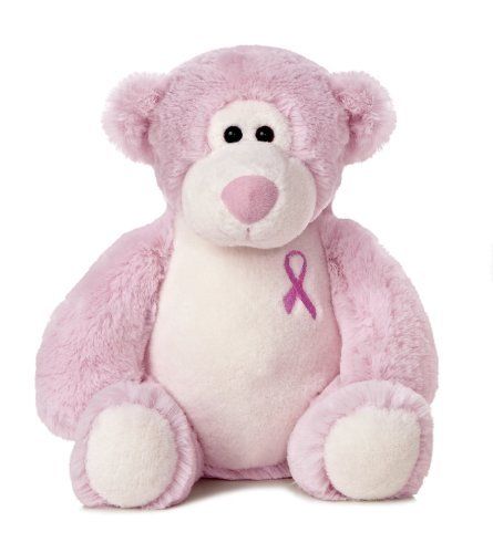 Pink Breast Cancer Awareness Bear
