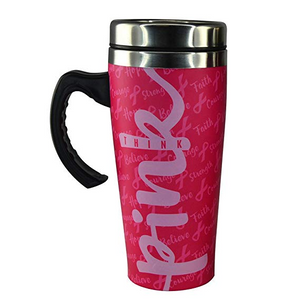 Think Pink Thermal Mug